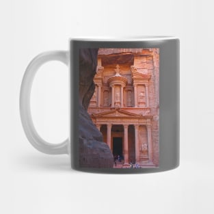 Treasury. Petra. Jordan. Mug